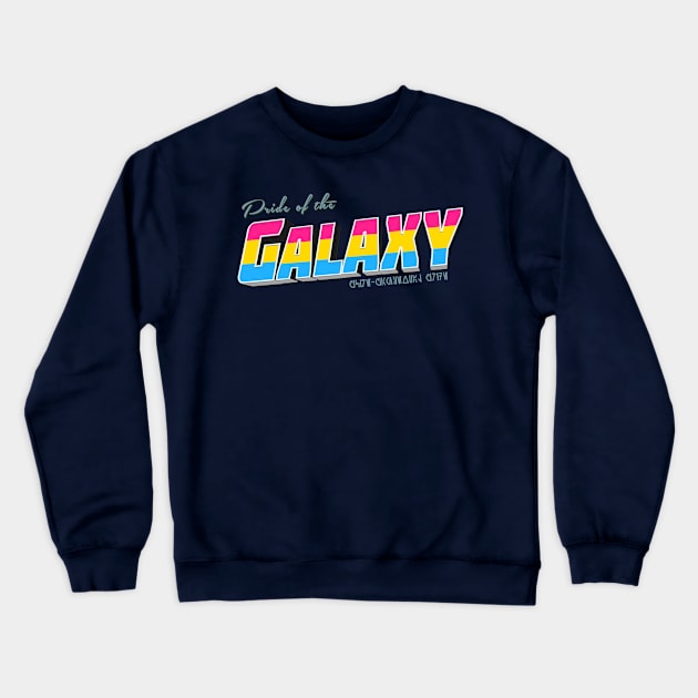 PCGE - Pride of the Galaxy - PANSEXUAL Pride Crewneck Sweatshirt by PostcardsFromTheGalaxysEdge